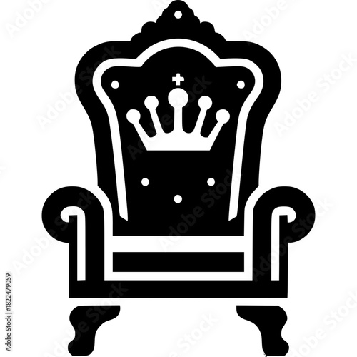 Throne Icon Vector