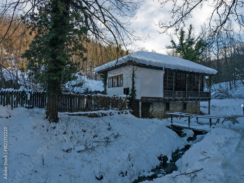 Wallpaper Mural Winter view of village of Bozhentsi, Bulgaria Torontodigital.ca