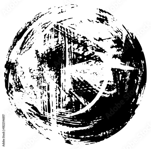 Globe rotates dynamically in a global context