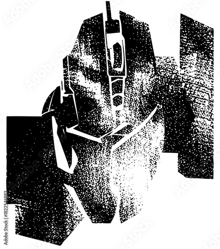 Darth Vader contemplates power in a galactic