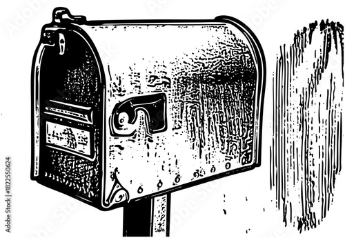 Mailbox correspondence in a residential neighborhood