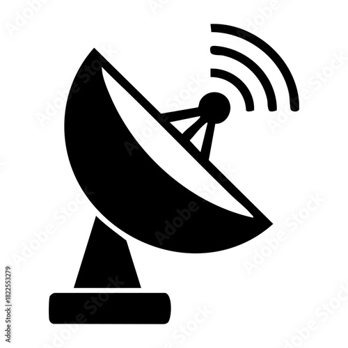 vector satellite antenna dish