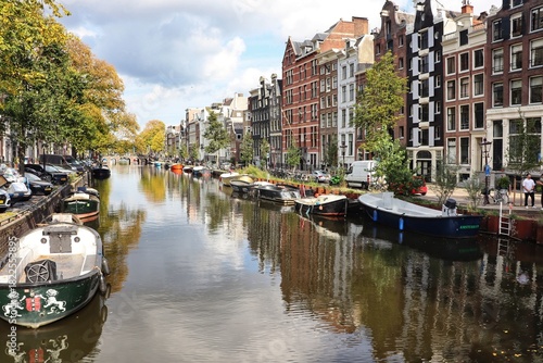 Photography canal in amsterdam