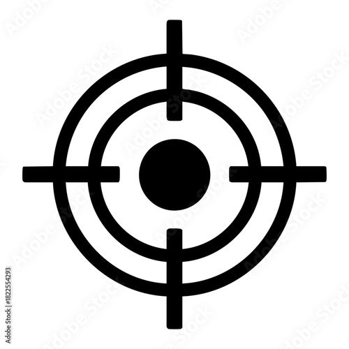 crosshair or target icon
