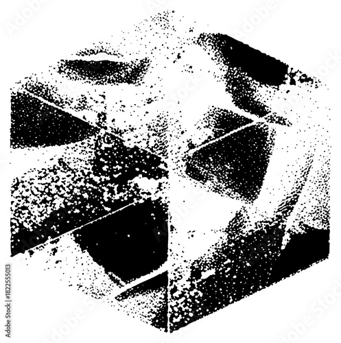 Face Shatters Abstractly in Distortion