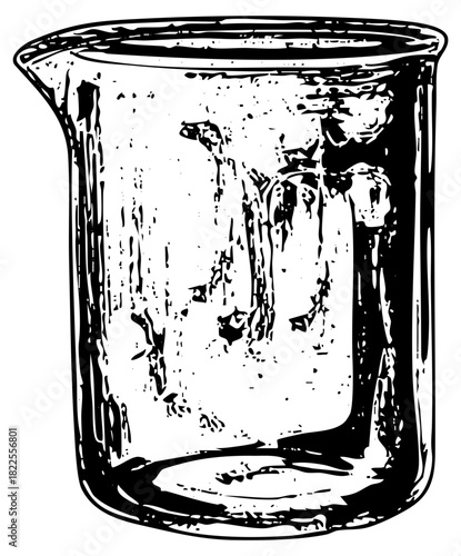 Beaker liquid contents in a laboratory setting