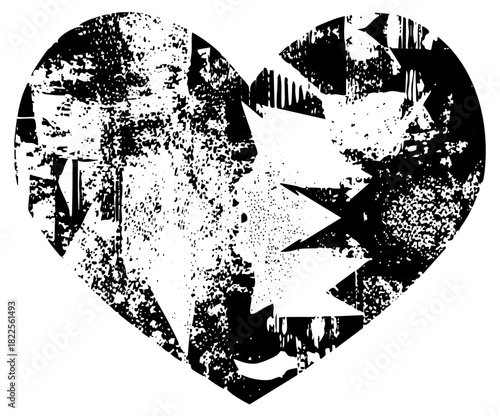 Heart Breaks Apart Texture