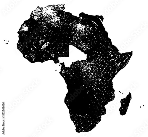 Africa Map Illustrates Geography in Global Context