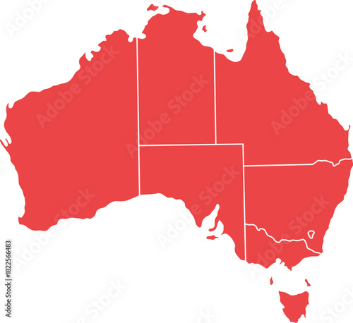 Map of Australia