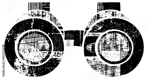 Vintage Camera Illustrates Nostalgia in Black and White