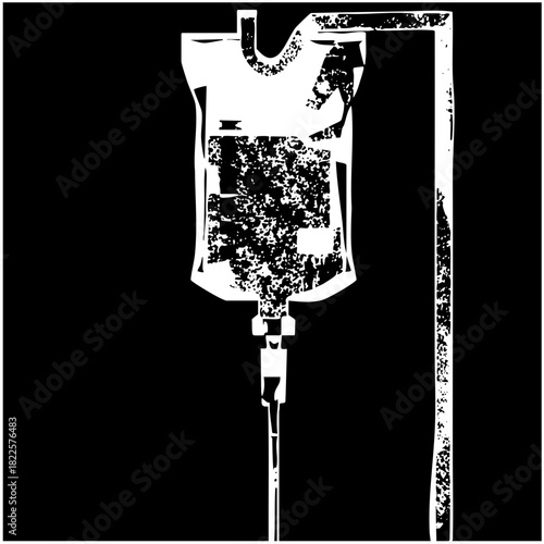 IV Drip Hangs in Healthcare