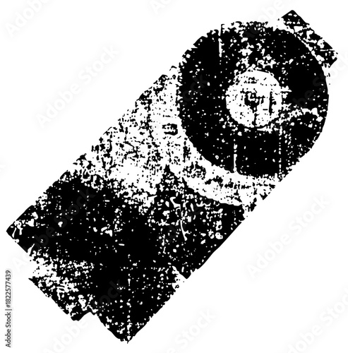 Spray paint can damage in urban decay