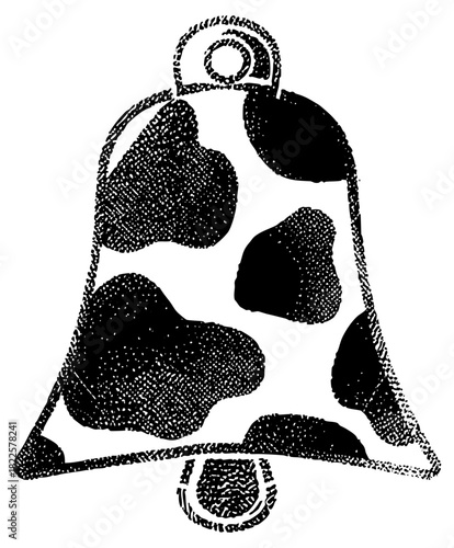 Cowbell rings cheerfully in a setting