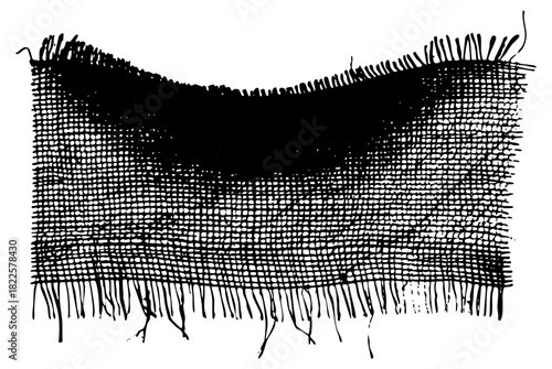 Rug damage in a domestic interior