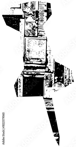 Vintage vise grips metalwork in a workshop