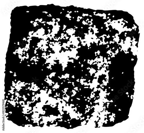 Grunge texture decay within abstract design