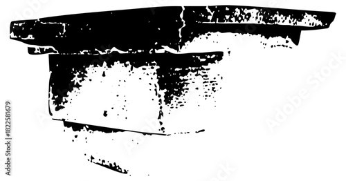 Cake slice presents texture for dessert advertising