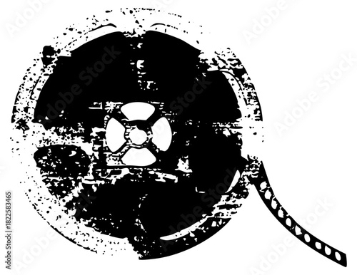 Reel to Reel Tape vintage in a recording studio