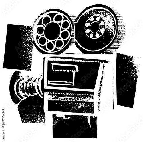 Film Reel Projection in Entertainment