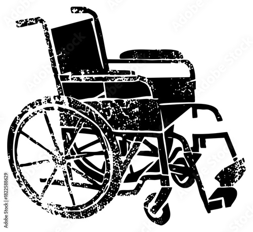 Wheelchair Illustrates Accessibility Support in Healthcare