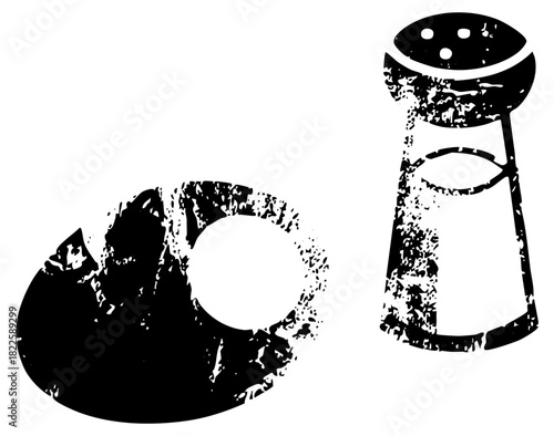 Spice Shakers Display Culinary Arrangement