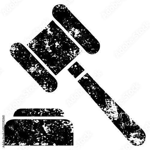 Gavel strikes justice in legal proceedings