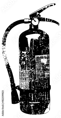 Fire Extinguisher Illustrates Safety in Emergency Situations