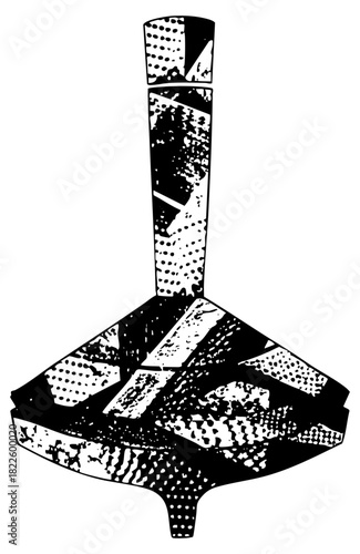 Ancient vase texture in archaeological context