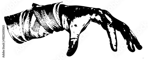 Hand gestures demonstrate protection during medical procedures