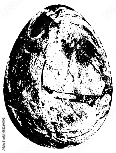 Planet Earth rotates in space