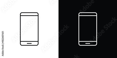 Mobile icons pack set, ready to use vector
