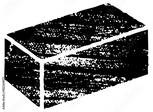 Chocolate Cake Slice in Dessert Shop