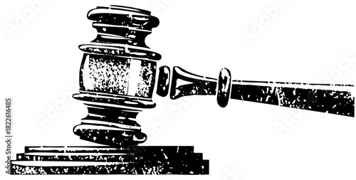 Gavel Strikes in Legal Proceedings