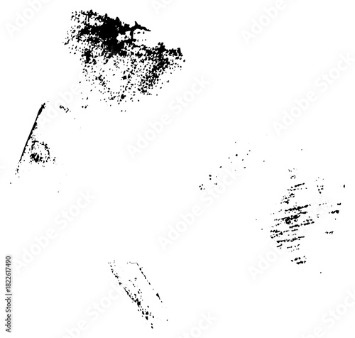 Face profile emerges from abstract texture in design