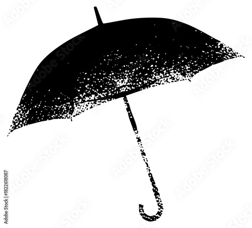 Umbrella disintegrates in weather