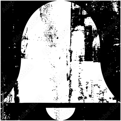 Bell rings loudly in a vintage setting