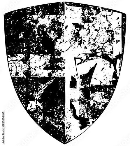 Shield in Medieval Battle
