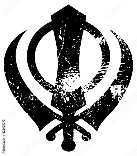 Khanda Symbol Represents Faith in Sikhism