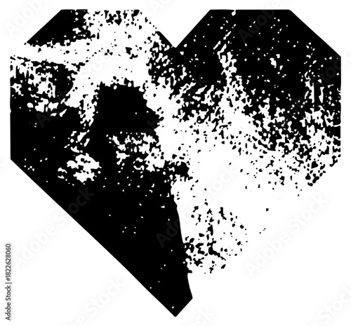 Heart Breaks Apart Texture