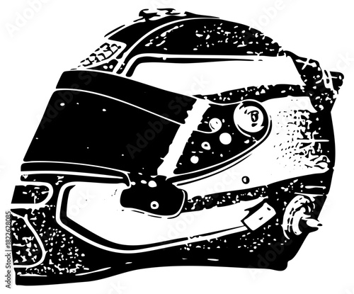 Football Helmet Illustrates Strength in Competition