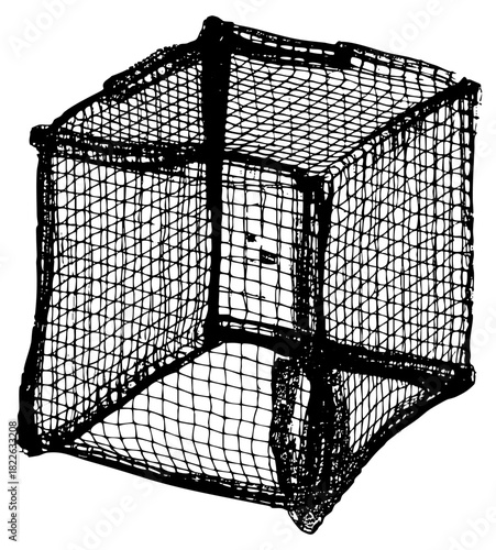 Fishing trap containment in oceanography