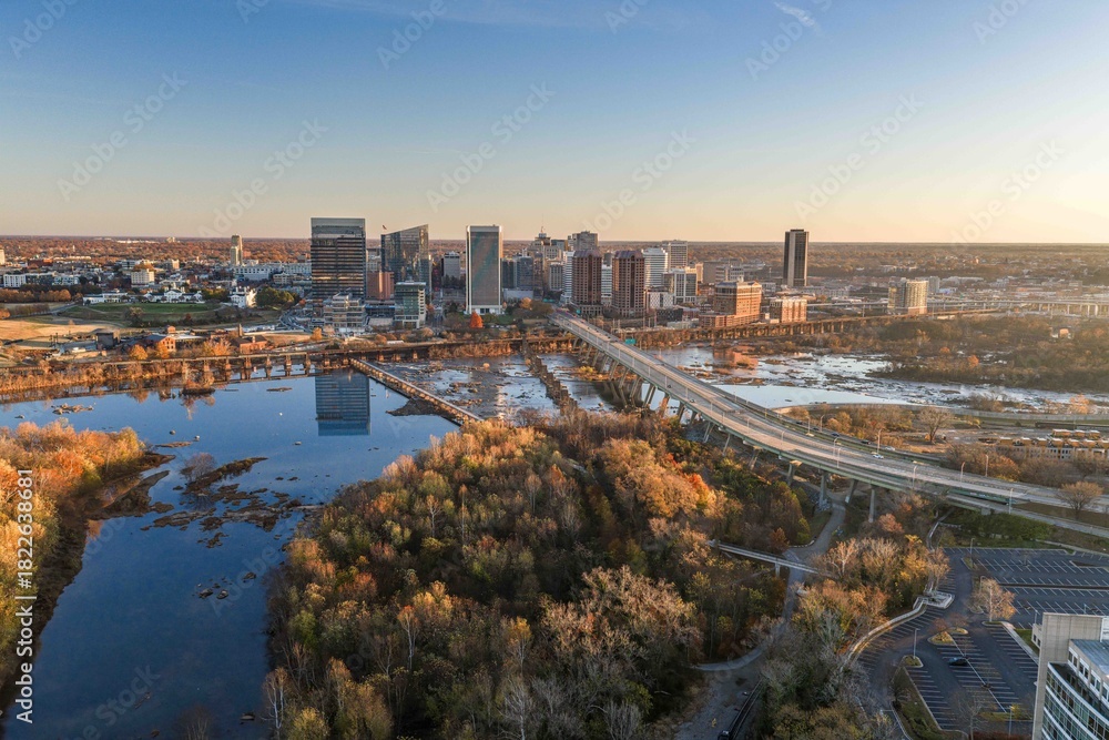 Fototapeta premium Richmond, Virginia downtown