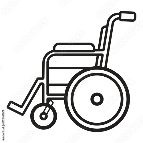 Empowering Independence Wheelchair Symbol for Mobility Disability Access Health and Rehabilitation Services