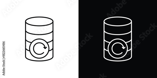 Data backup icons Vector Logo Template Illustration Design