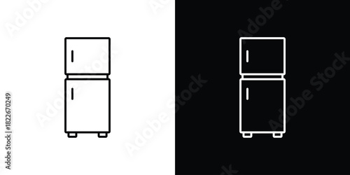 Fridge icons Vector Logo Template Illustration Design