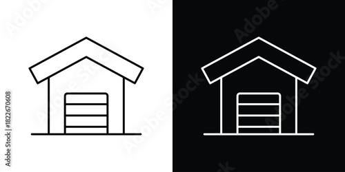 Garage icons Vector Logo Template Illustration Design