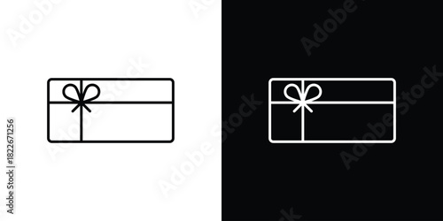 Gift card icons Vector Logo Template Illustration Design