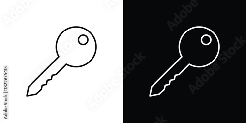 key icons Vector Logo Template Illustration Design