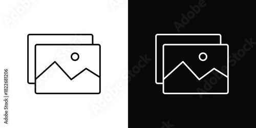 Picture icons Vector Logo Template Illustration Design