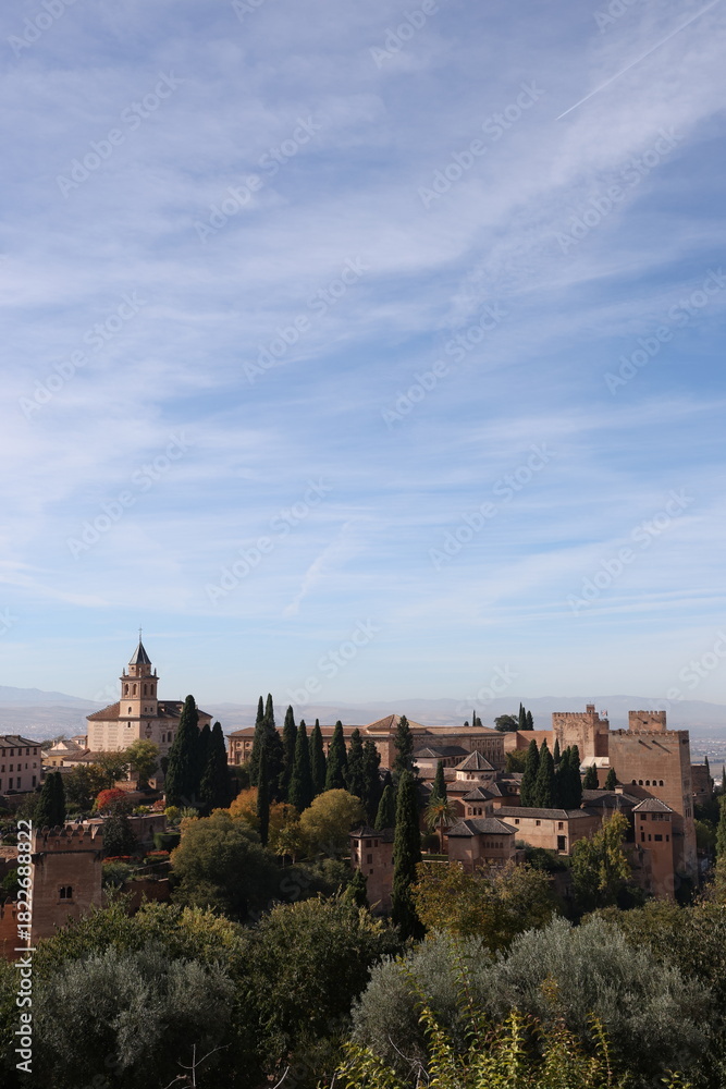 Fototapeta premium View of Alhambra Spain